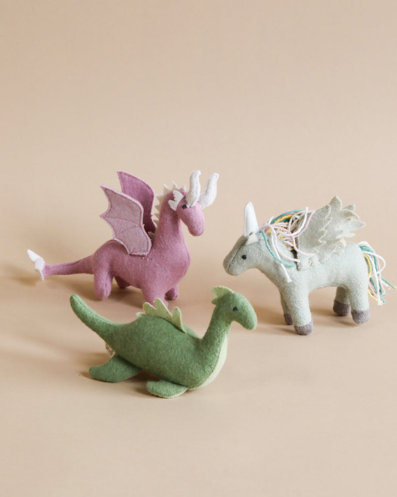 Felt animal toys