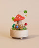 Mushroom and hedgehog themed music box