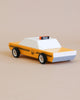 wooden taxi car toy