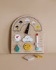 Wooden weather station toy