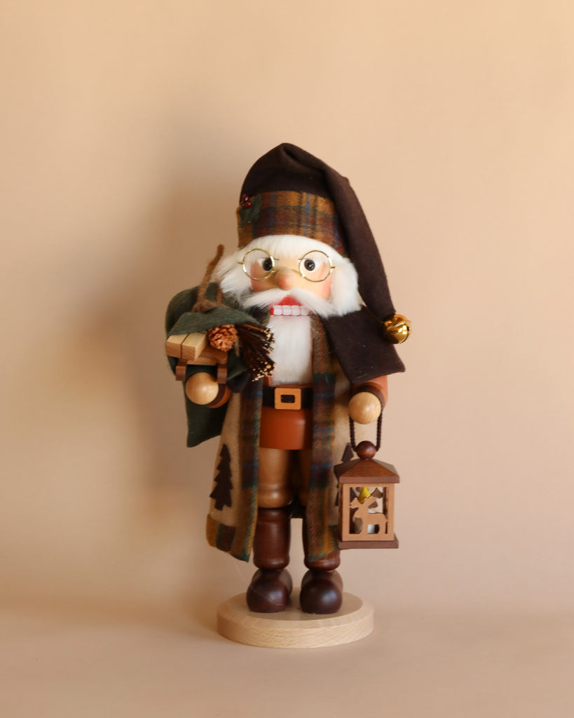 wooden nutcracker Santa