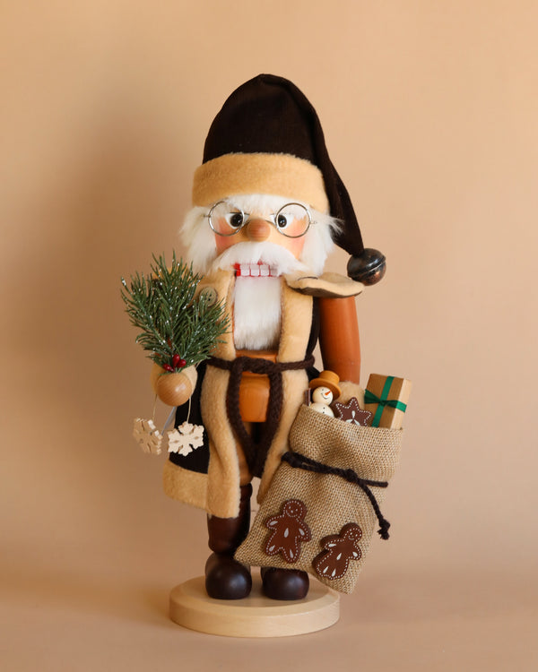 wooden nutcracker Santa