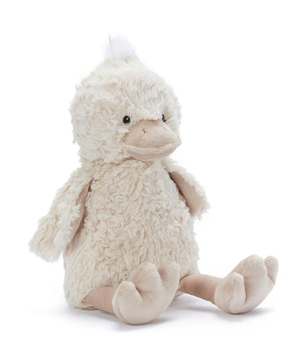 Meet Bill the Duck Stuffed Animal, a loyal white duck companion perfect for cuddling.