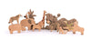 wooden wild animals toy set