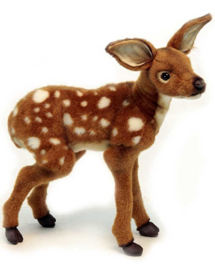 standing fawn stuffed animal