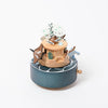 Ocean themed music box with sharks and stingrays going around