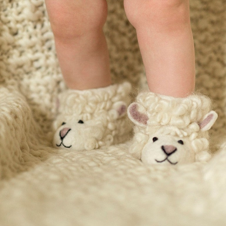 sheep wool slippers