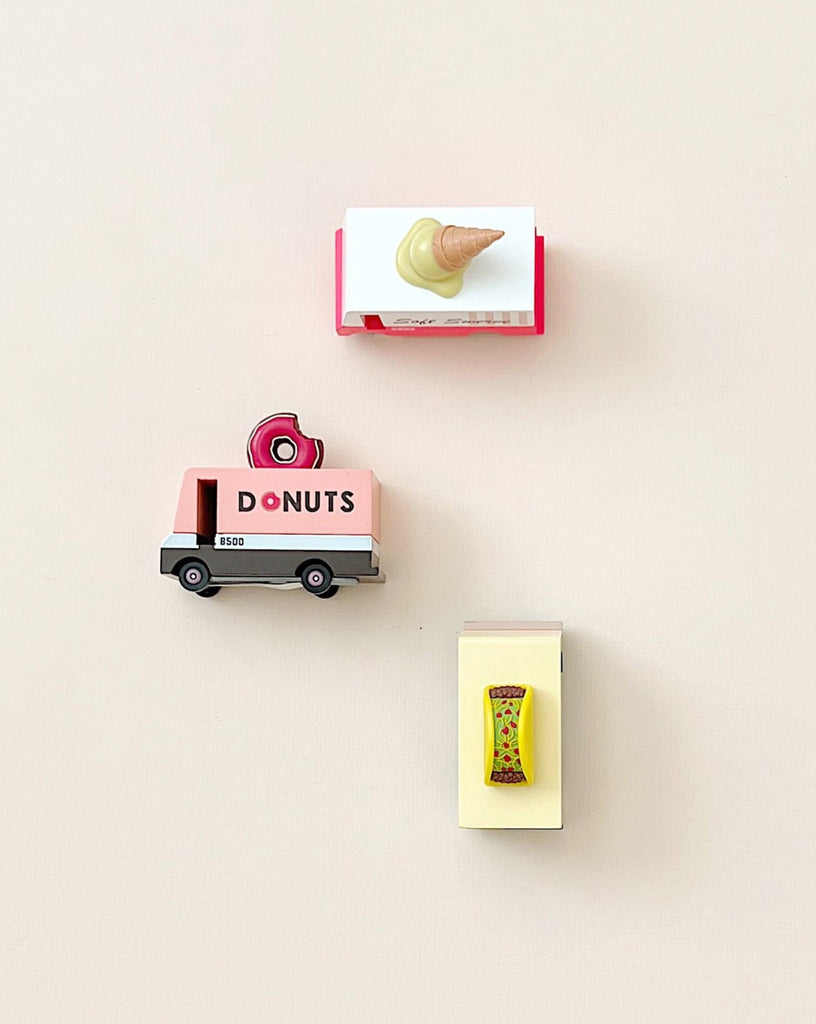 mini food trucks toy